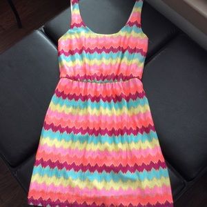 Fabulously colorful summer dress, size S